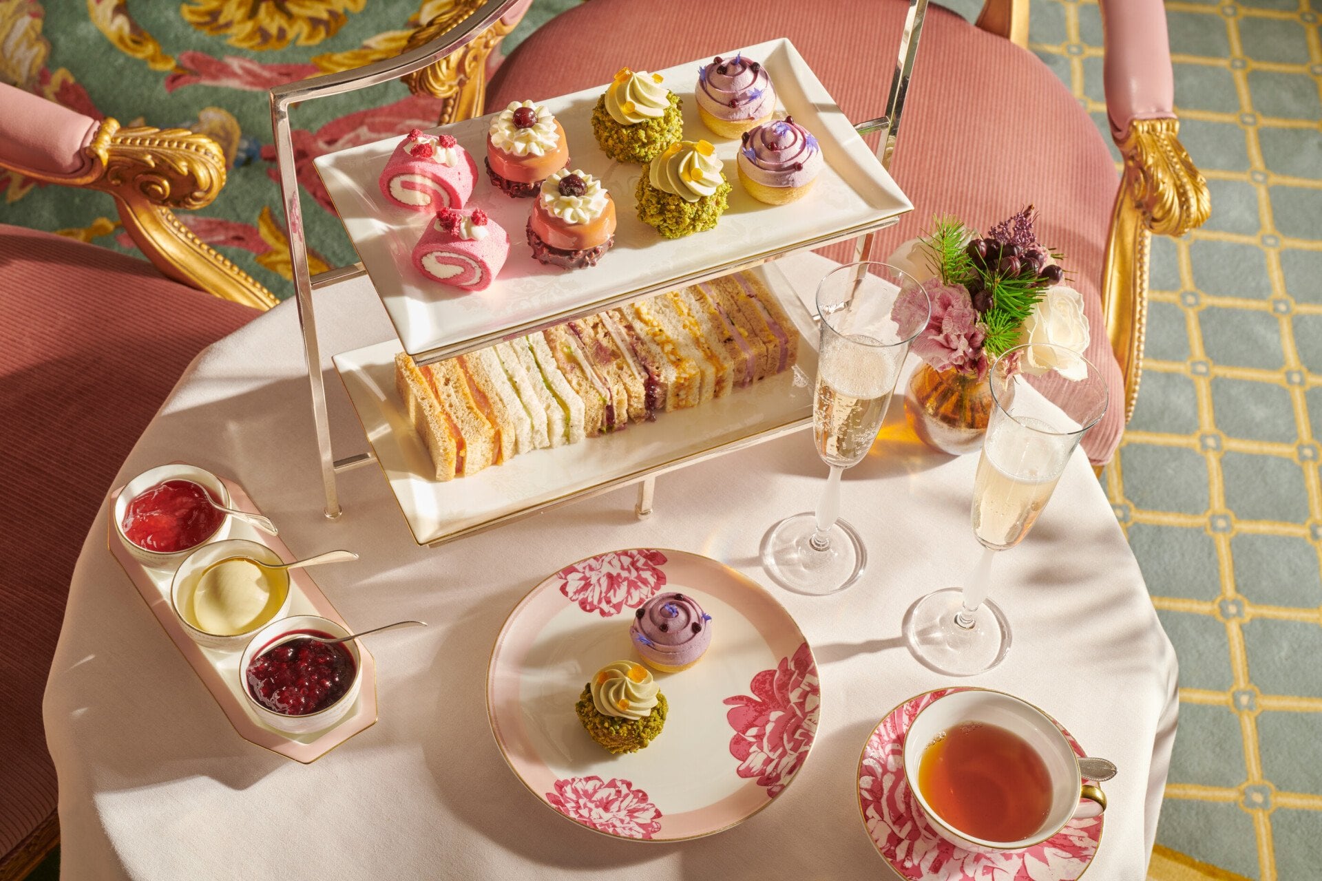 The Promenade Chelsea Flower Show afternoon tea
