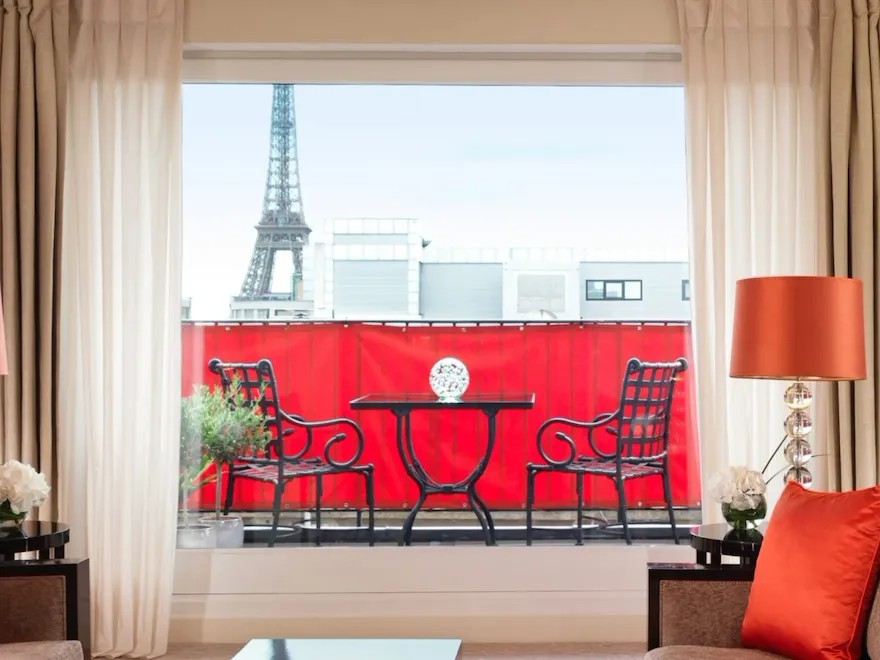 Picture of L'appartement Living Room and Terrasse with Eiffel Tower view