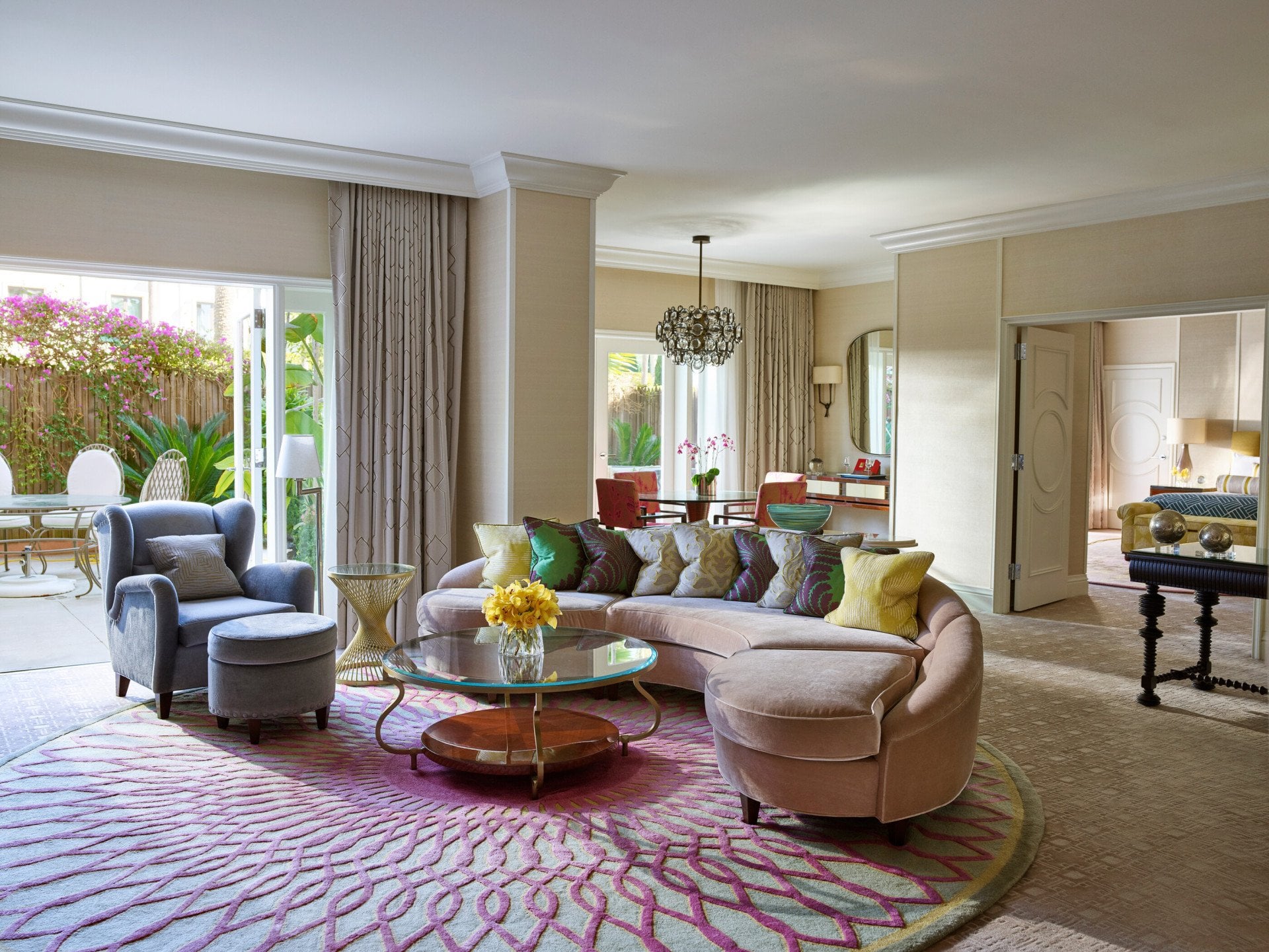 Premier Suite living room 