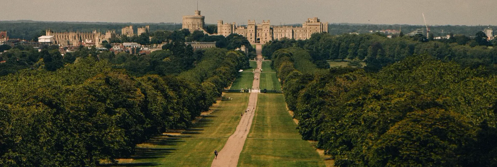 Long walk that leads to Windsor Castle