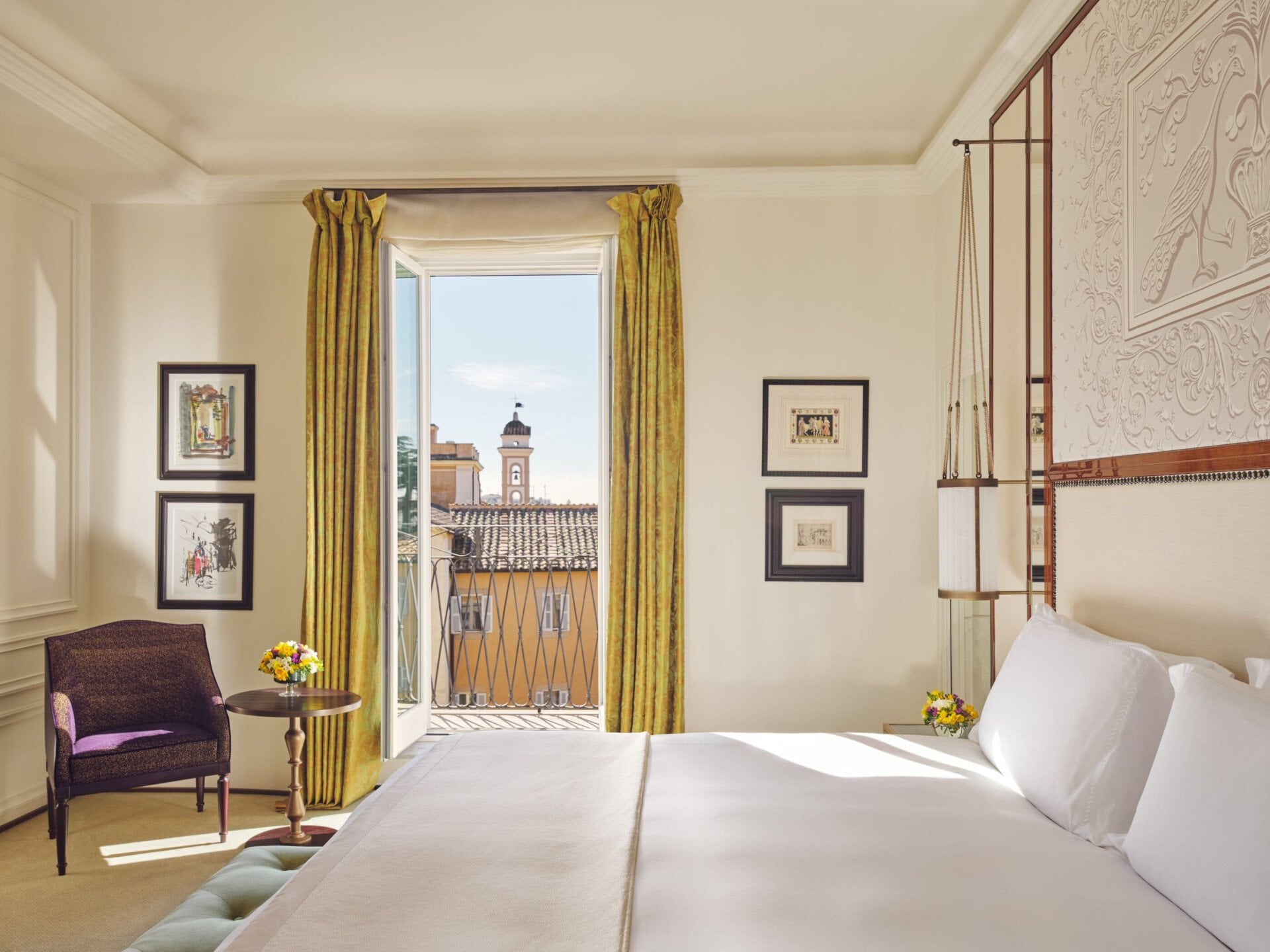 Prestige Room with balcony at Hotel Eden Roma